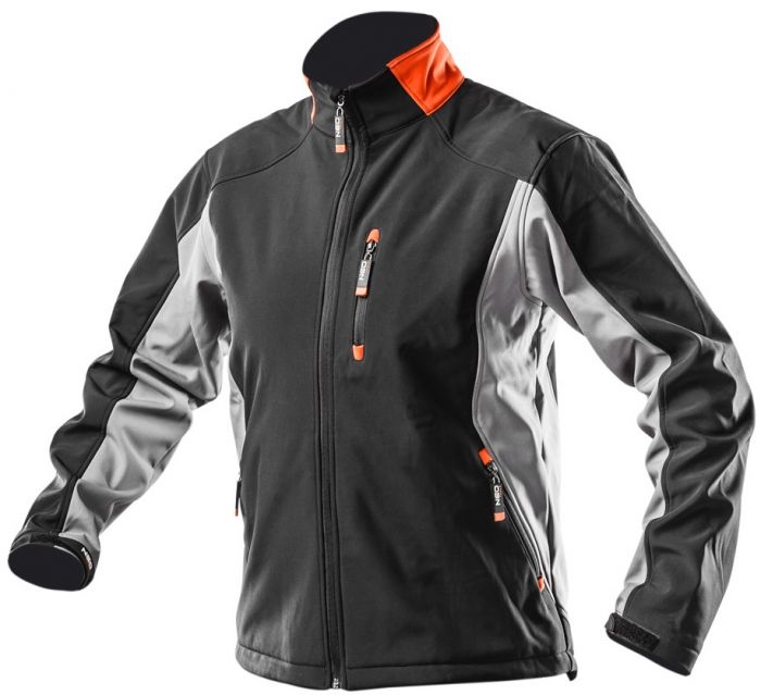 Куртка робоча Neo, Pазмер M / 50, вітро- і водонепроникна, softshell, сертифікат CE
