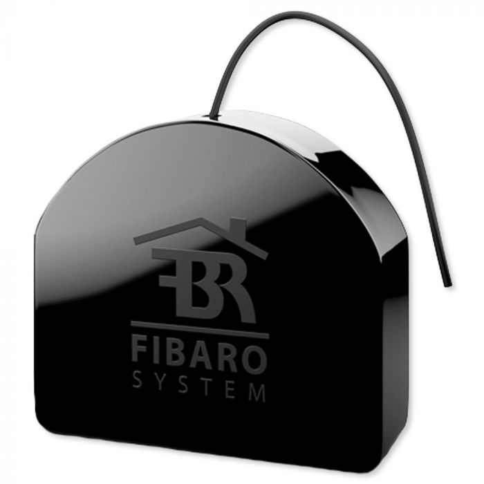 Розумне реле Fibaro Double Switch 2, Z-Wave, 230V, макс. 10А (6.5А на канал), 1.5кВт, чорний