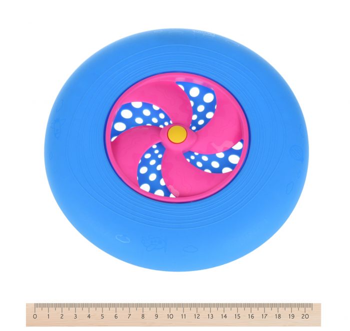 Набір для гри з піском Same Toy з Літаючій тарілкою (синє відерце) 8 шт HY-1205WUt-1