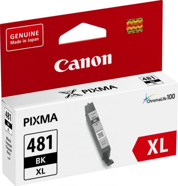 Картридж Canon CLI-481 XL PIXMA TS6140/8140/9140/TR7540/8540/TS6240/9540/8240/704/8340/6340 Black