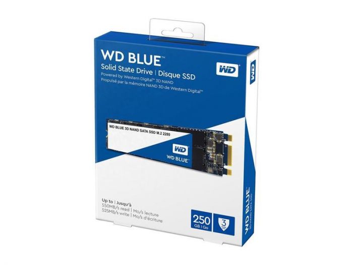 Накопичувач SSD WD M.2  250GB SATA Blue