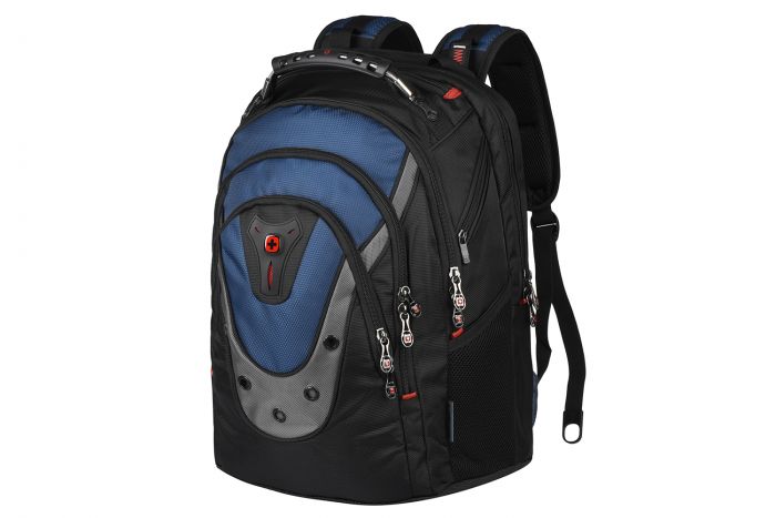 Рюкзак для ноутбука, Wenger Ibex 17", чорно-синій