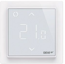 Терморегулятор DEVIreg Smart (+5+45С), Wi-Fi, 85х85мм, макс. 16A, білий