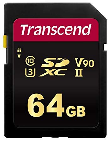 Карта пам'яті Transcend SD  64GB C10 UHS-II U3 R285/W180MB/s 4K