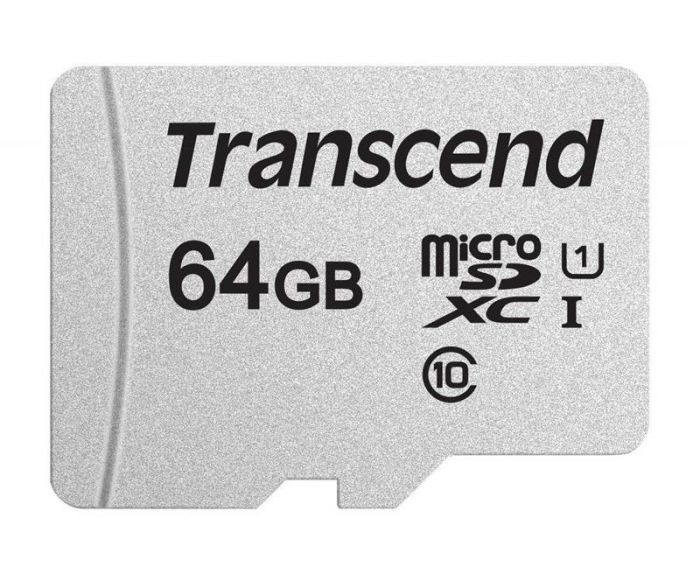 Карта пам'яті Transcend microSD  64GB C10 UHS-I R95/W40MB/s