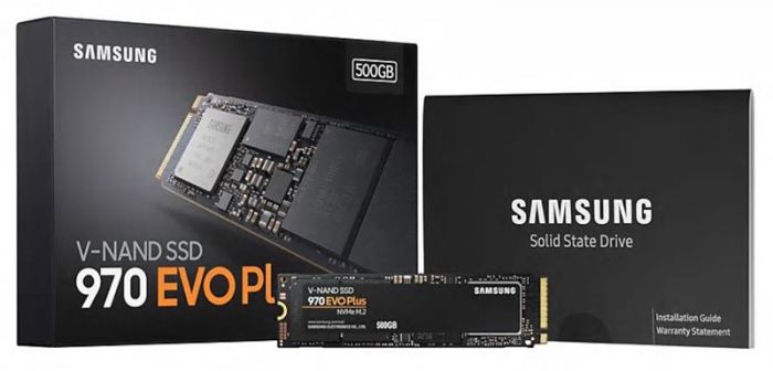 Накопичувач SSD Samsung M.2  500GB PCIe 3.0 970EVO PLUS