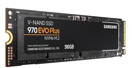 Накопичувач SSD Samsung M.2  500GB PCIe 3.0 970EVO PLUS