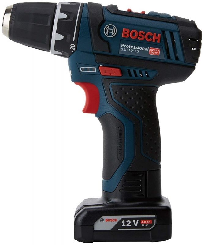 Bosch GSR 12V-15 Professional +набори свердел і біт, 39 од.