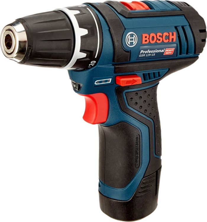 Bosch GSR 12V-15 Professional +набори свердел і біт, 39 од.