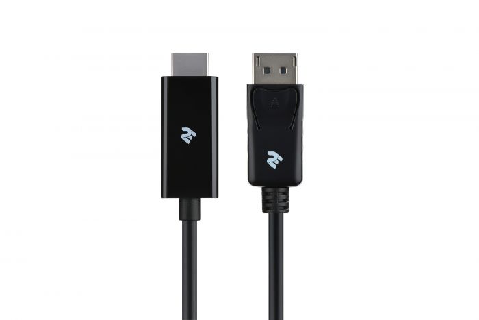 Кабель 2Е Displayport - HDMI (AM/AM), black, 1.8m