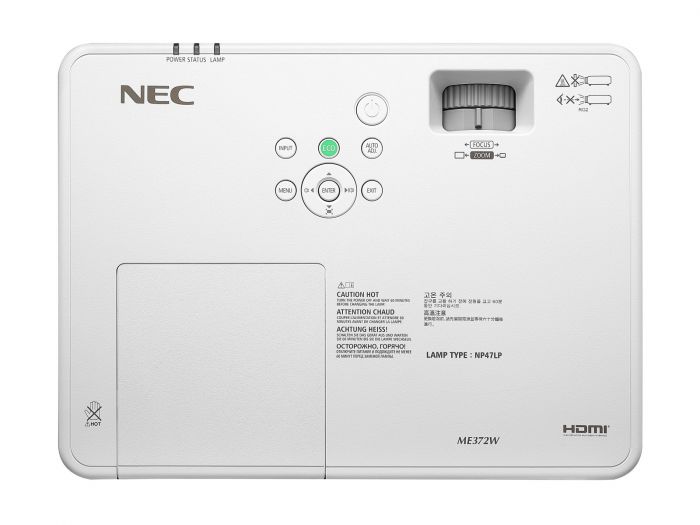 Проектор NEC ME372W (3LCD, WXGA, 3700 ANSI lm)