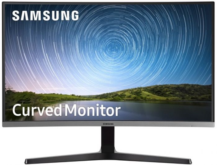 Монітор CURVED LED LCD Samsung 27" C27R500 FHD 4ms, D-Sub, HDMI, VA, Headphone, Dark Blue Gray