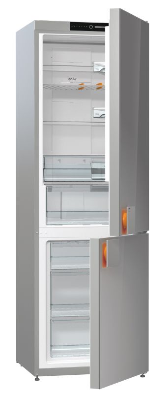 Холодильник з нижн. мороз. камерою Gorenje, 185х60х64см, 2 двері, 222(85)л, А+, Total NF, Зона св-ті, Внутр. Диспл