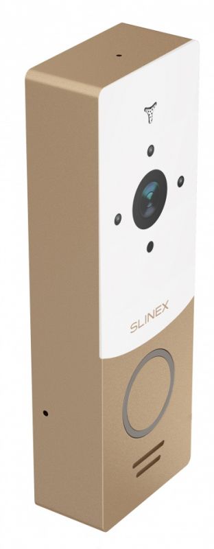 Панель виклику Slinex ML-20IP, персональна, 2MP, 145 градусів, переадресація, сріблястий чорний