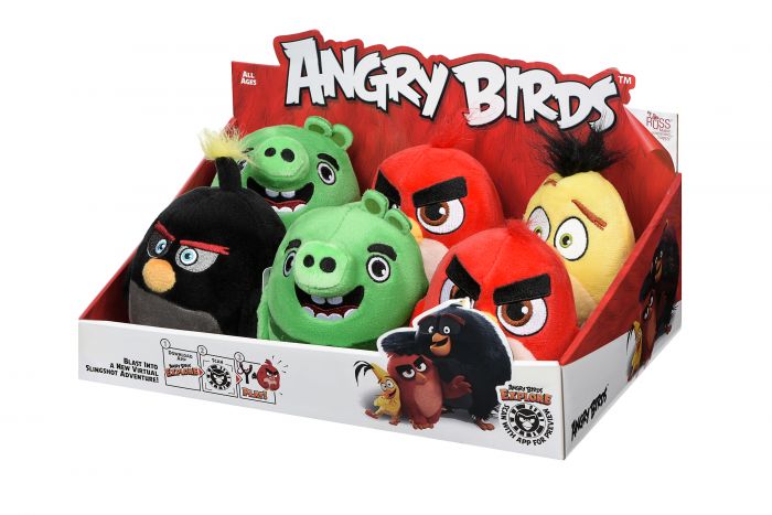 М'яка іграшка Jazwares Angry Birds ANB Little Plush Бомб