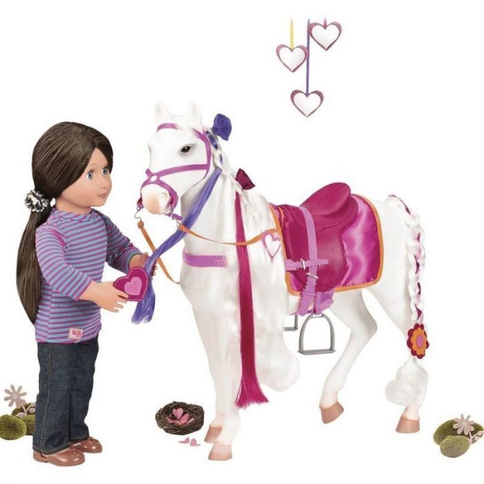 Ігрова фігура Our Generation Кінь Принцеса з аксесуарами 50 см BD38003Z
