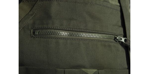 Куртка робоча NEO CAMO, розмір M (50), 255 г/м2, високий комір, регулювання манжет, комбіновані багатофункціональні кишені на блискавці та липучках, камуфляжна