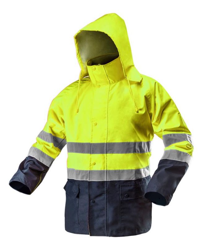 Куртка робоча NEO підвищеної видимості, Oxford 300 D, жовта, р. ML