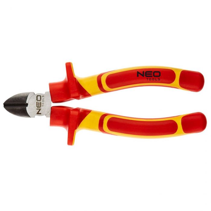 Кусачки-бокорізи Neo Tools, діелектричні, для робіт під напругою 1000 В, 160 мм