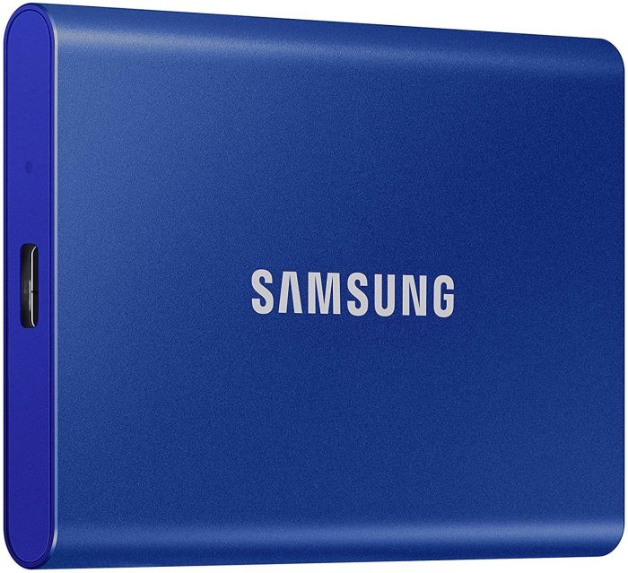 Портативний SSD Samsung   500GB USB 3.2 Gen 2 Type-C T7 Indigo