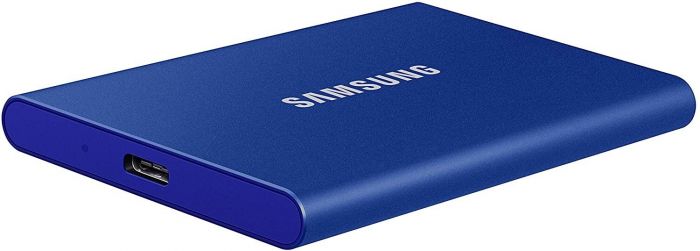 Портативний SSD Samsung   500GB USB 3.2 Gen 2 Type-C T7 Indigo