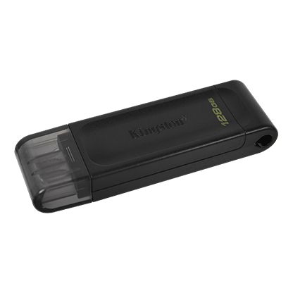 Накопичувач Kingston  128GB USB-C 3.2 Gen 1 DT70