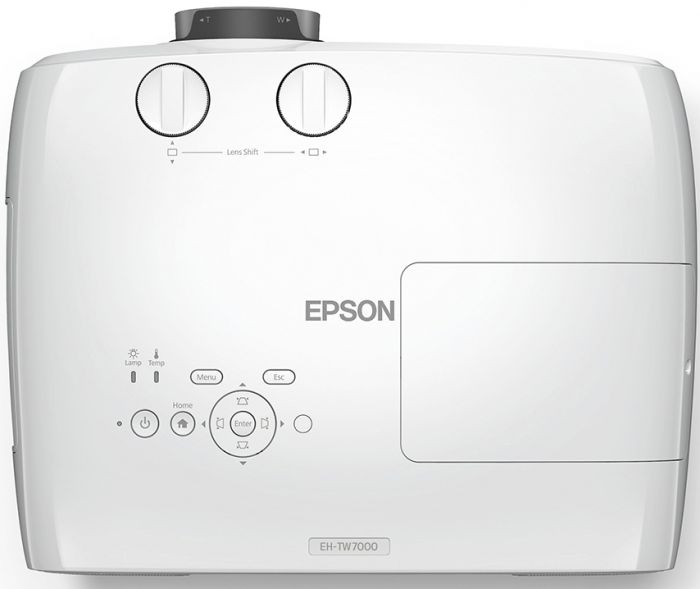 Проектор для домашнього кінотеатру Epson EH-TW7000 (3LCD, UHD, 3000 ANSI lm)