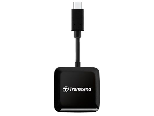 Кардрідер Transcend USB 3.2 Gen 1 Type-C SD/microSD Black