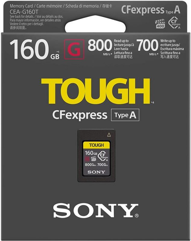 Карта пам'яті Sony CFexpress Type A 160GB R800/W700 Tough