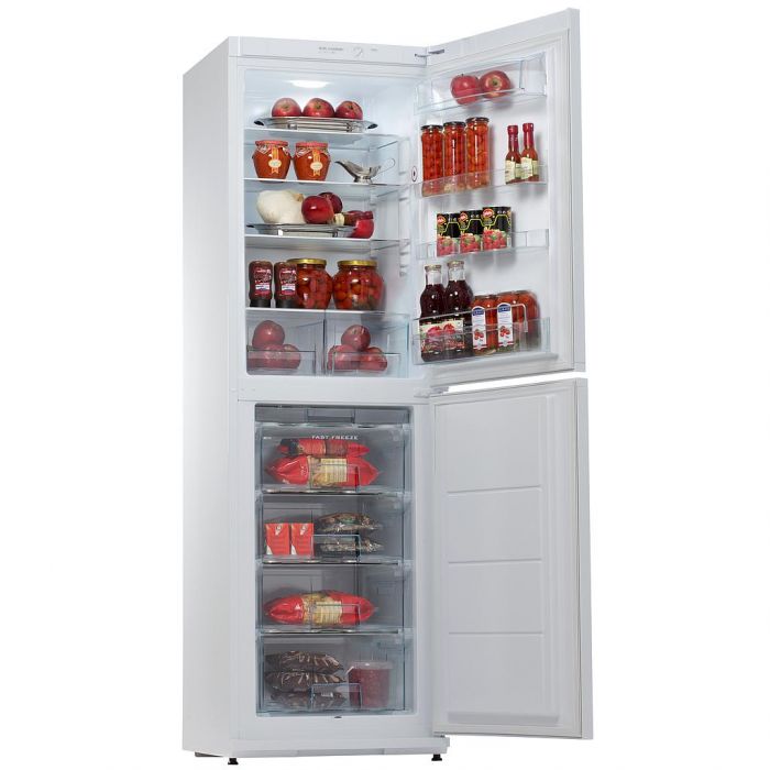Холодильник з нижн. мороз. камерою SNAIGE RF35SM-S0002F, 194,5х65х60см, 2 дв., 191л(119л), A+, ST