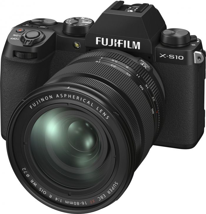 Цифр. фотокамера Fujifilm X-S10+ XF 16-80mm F4.0 Kit Black