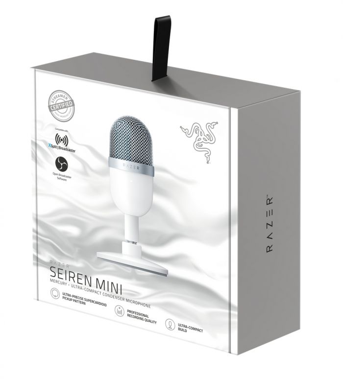 Мікрофон Razer Seiren Mini Mercury USB White