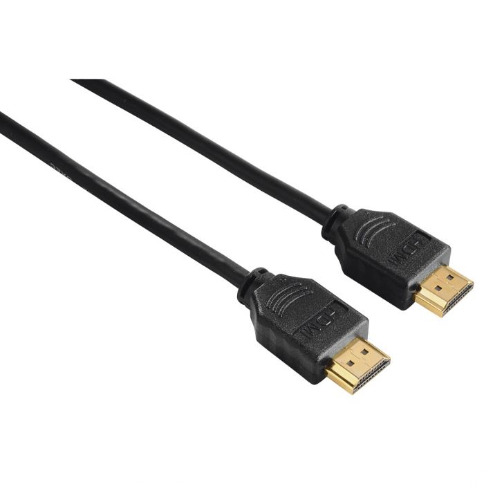 Кабель Hama HDMI - HDMI Ethernet Gold 1.5 m Black