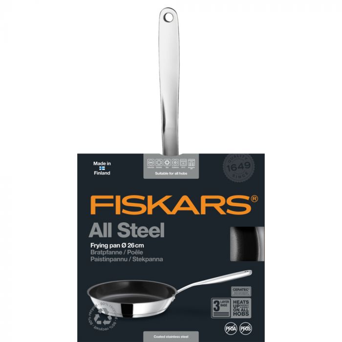 Сковорода Fiskars All Steel 26 см