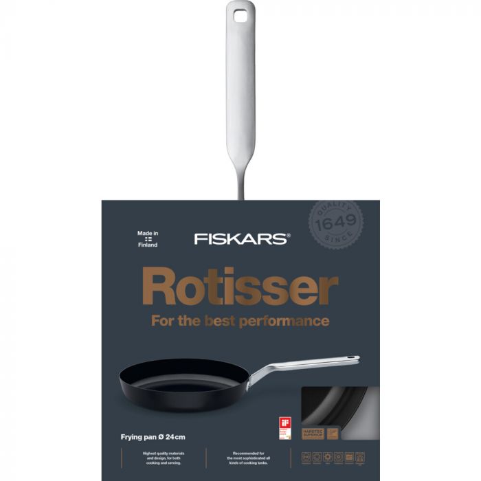 Сковорода Fiskars Rotisser 24 см