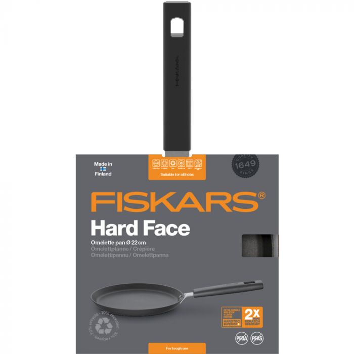 Сковорода для млинців Fiskars Hard Face 22 см
