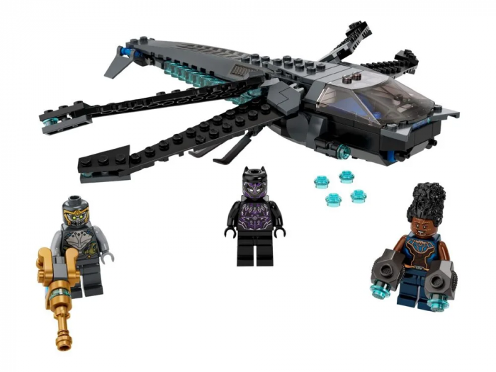 Конструктор LEGO Super Heroes Флаєр-дракон Чорної Пантери 76186