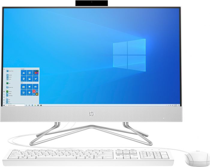 Персональний комп'ютер-моноблок HP All-in-One 23.8FHD IPS AG/Intel i3-1125G4/8/256F/int/kbm/DOS/White