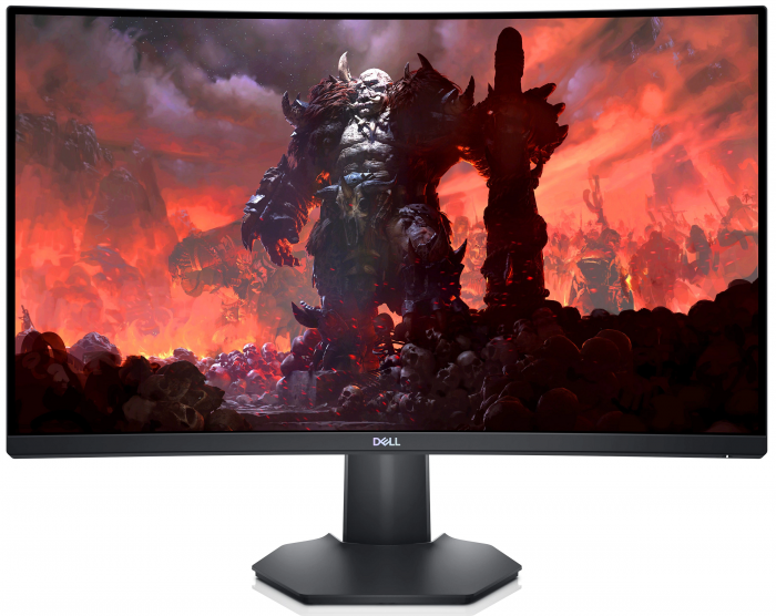 Монiтор LCD 27" DELL S2722DGM 2xHDMI, DP, Audio, VA, 2560x1440, 165Hz, 1ms, 99%sRGB, CURVED, FreeSync, HAS