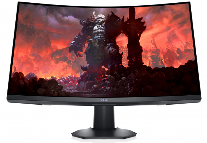 Монiтор LCD 27" DELL S2722DGM 2xHDMI, DP, Audio, VA, 2560x1440, 165Hz, 1ms, 99%sRGB, CURVED, FreeSync, HAS