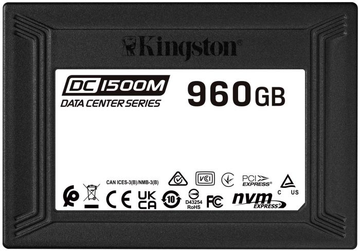 Накопичувач SSD Kingston U.2  960GB DC1500M Enterprise