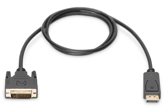 Кабель Digitus DisplayPort-DVI-D (AM/AM) 2m, black