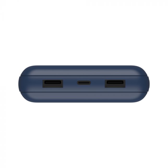 Портативний зарядний пристрій Power Bank Belkin 20000mAh, 15W, Dual USB-A, USB-C, blue
