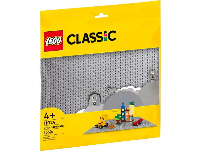 Конструктор LEGO Classic Базова пластина сірого кольору 11024