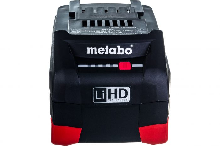 Акумуляторний блок Metabo 18 В, 8,0 А·ч, LiHD (625369000)