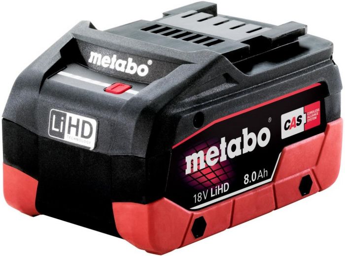 Акумуляторний блок Metabo 18 В, 8,0 А·ч, LiHD (625369000)