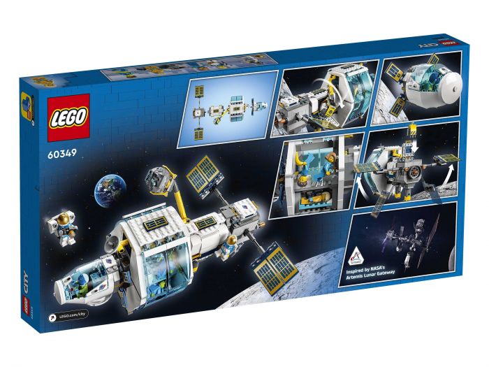 Конструктор LEGO City Місячна Космічна станція 60349