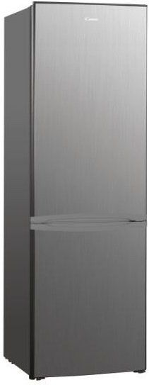 Холодильник з нижн. мороз. камерою CANDY CCE3T618FSU, 185х66х60см, 2 дв., Х- 222л, М- 119л, A++, NF, Сріблястий