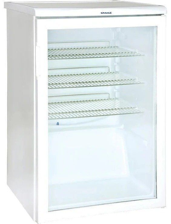 SNAIGE Холодильна вітрина CD14SM-S3003C , 85х60х56см, 1 дв., 130л, C, ST, Полиць-3; Бут.-62шт,