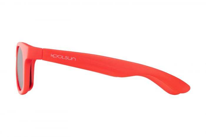Дитячі сонцезахисні окуляри Koolsun червоні серії Wave розмір 1-5 років KS-WARE001